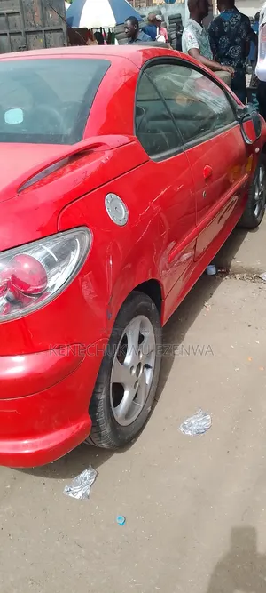 Peugeot 206 2.0 CC Coupe Cabriolet 2005 Red