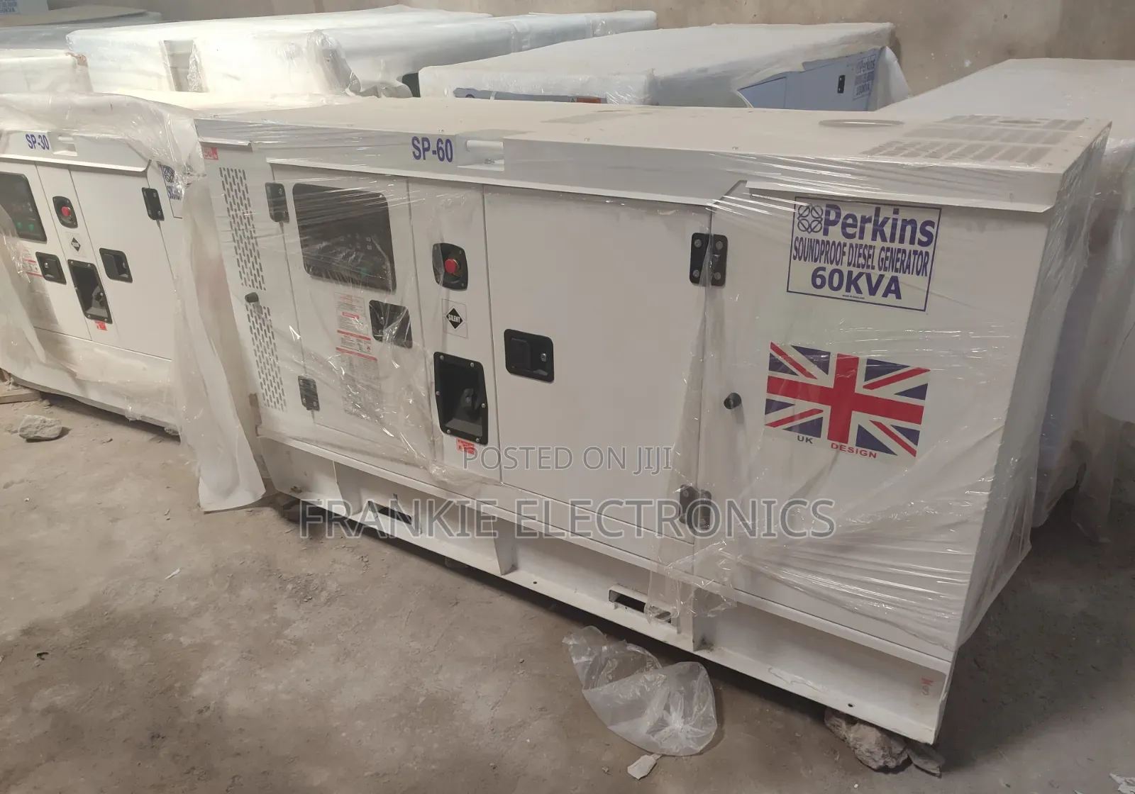 60kva Perkins – Solid Engine 100% Copper Coil