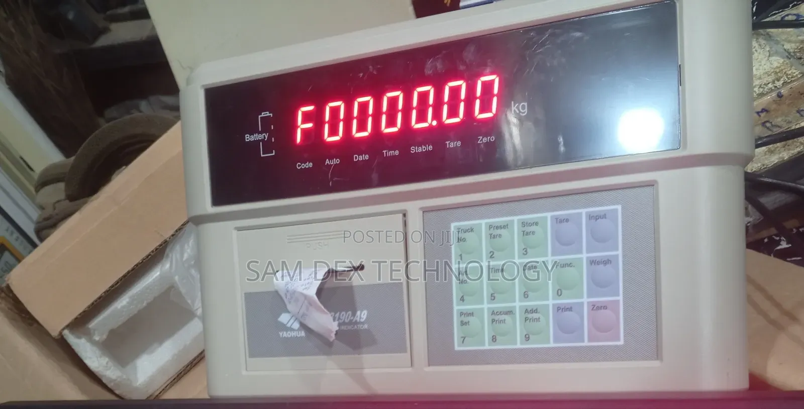 Yaohua A9 + Printer Weighing Indicator