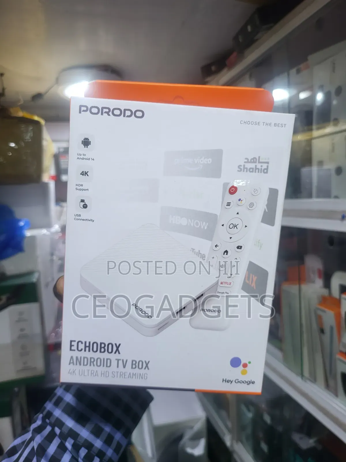 Porodo Echobox Android Tv Box