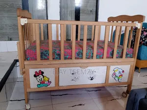 Foreign Baby Cot for 0 to 2 Years With Mattress