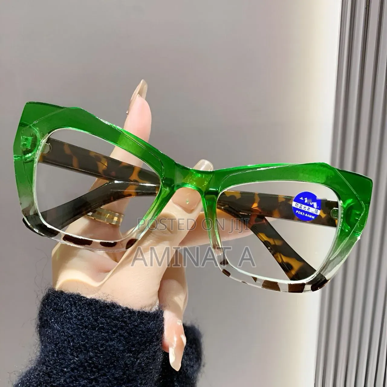 Farsightedness Reading Presbyopia Green Glasses