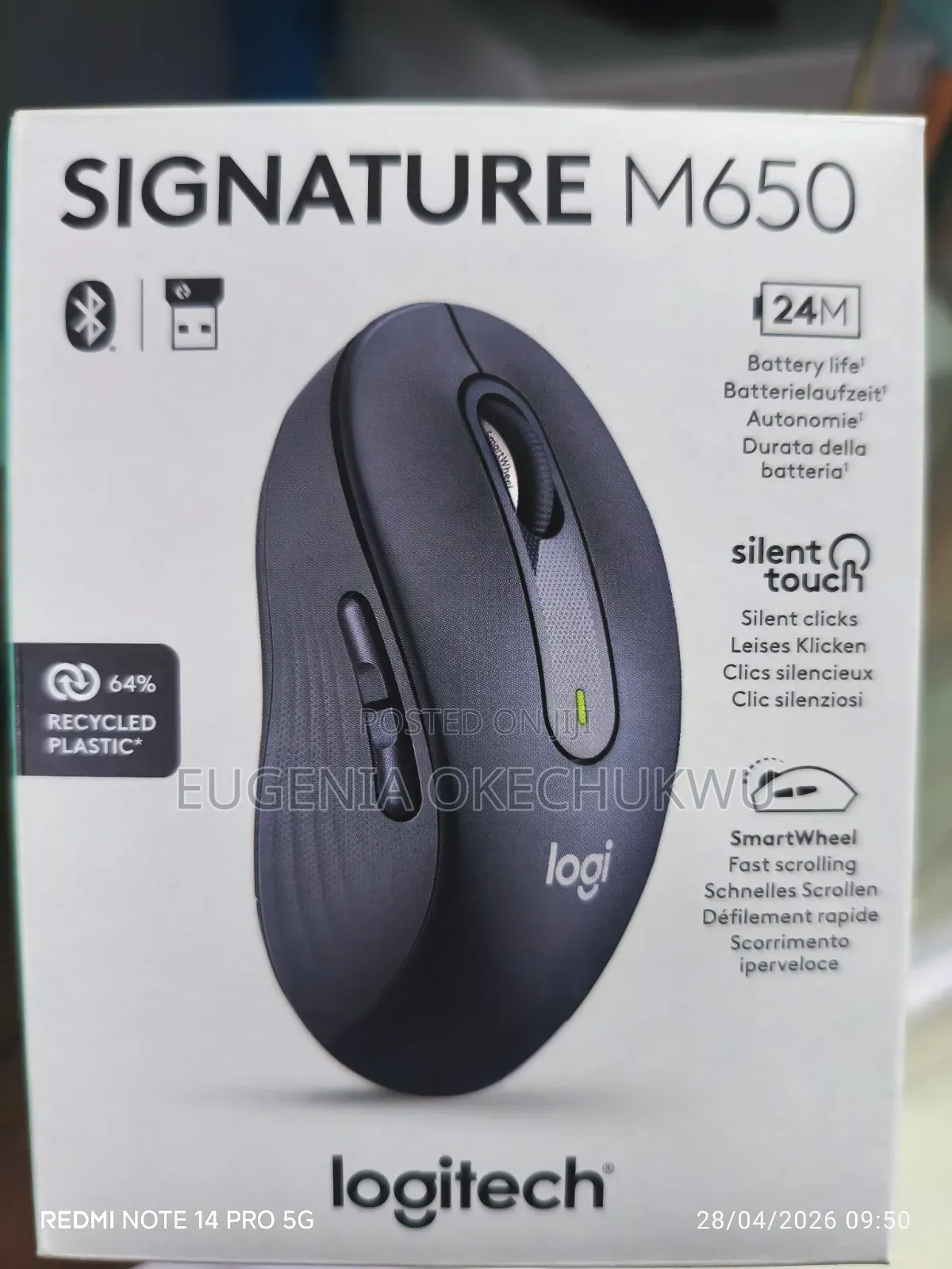 Logitech Signature Wireless Mouse M650
