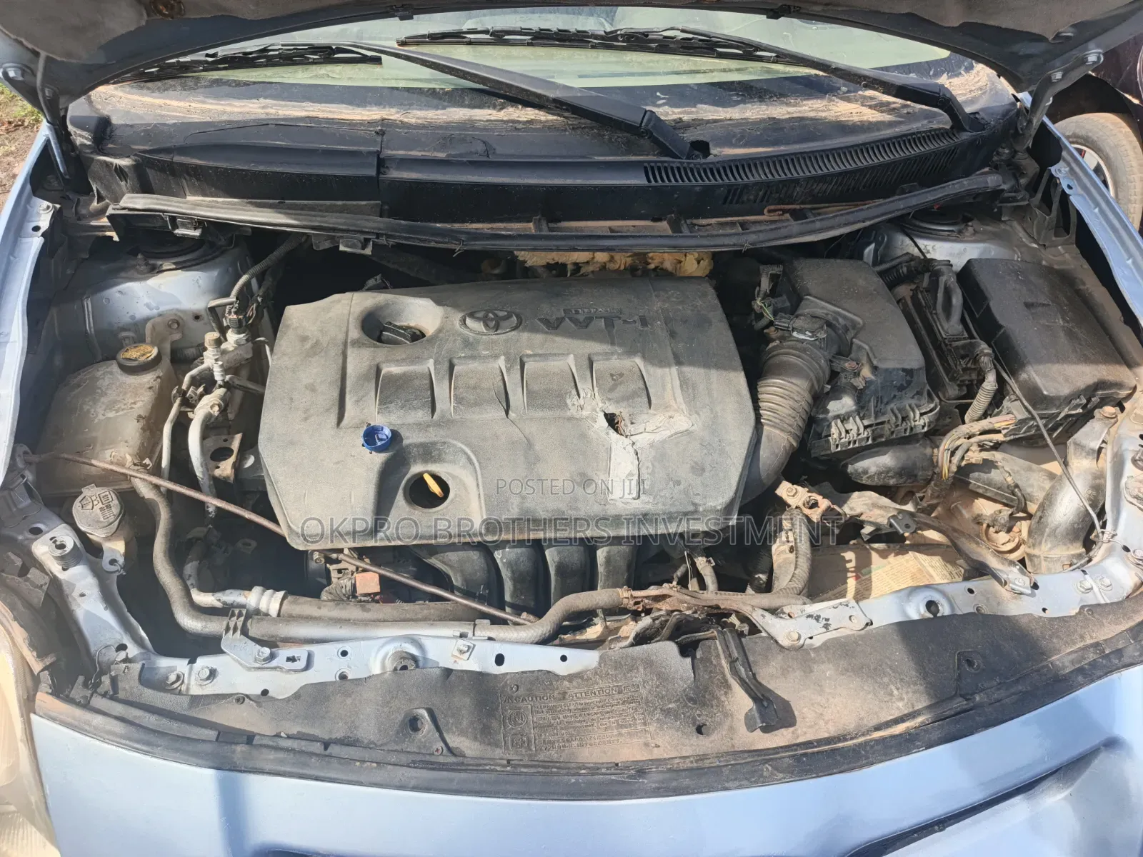 Toyota Auris 2006 Blue