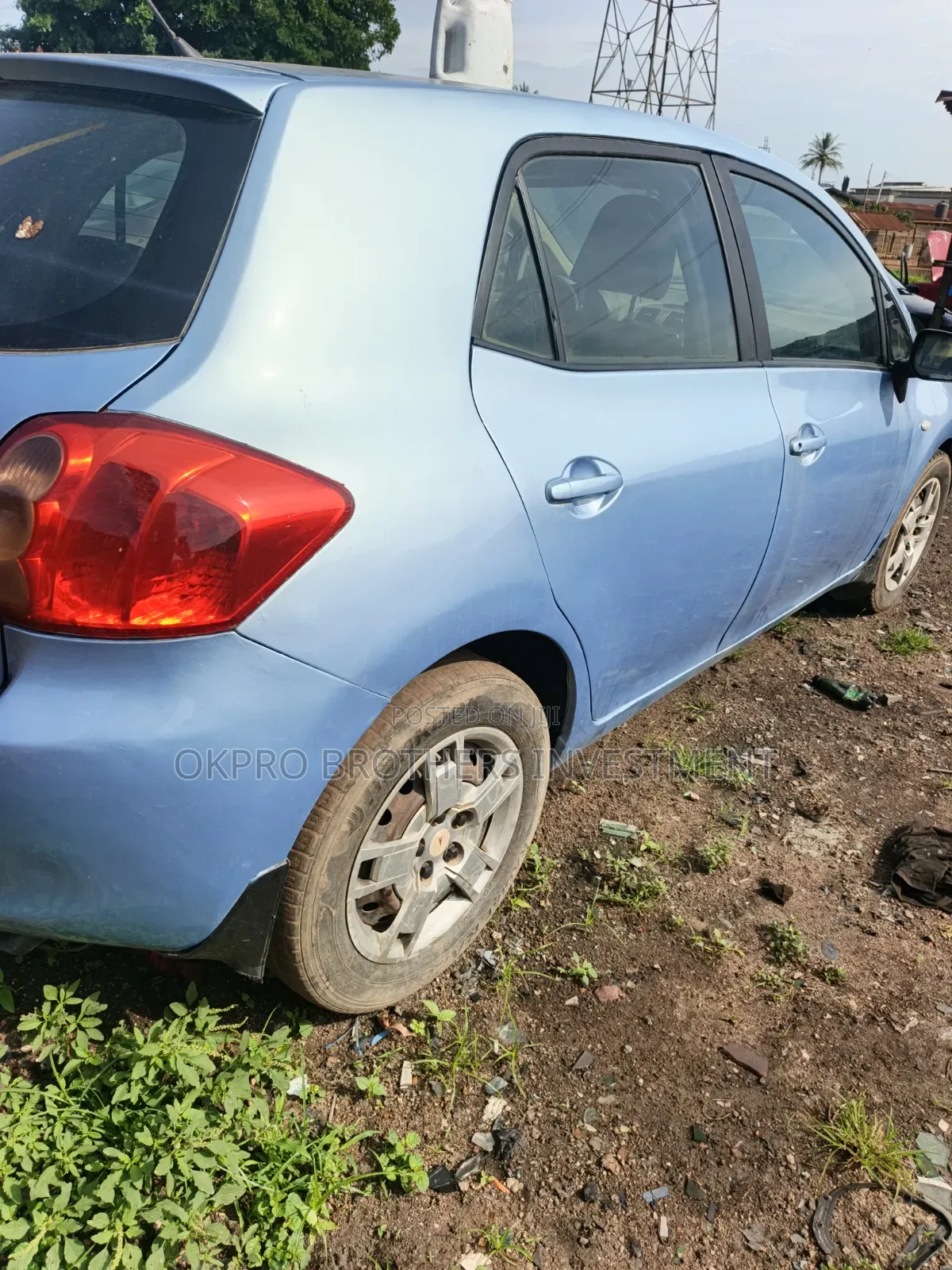 Toyota Auris 2006 Blue