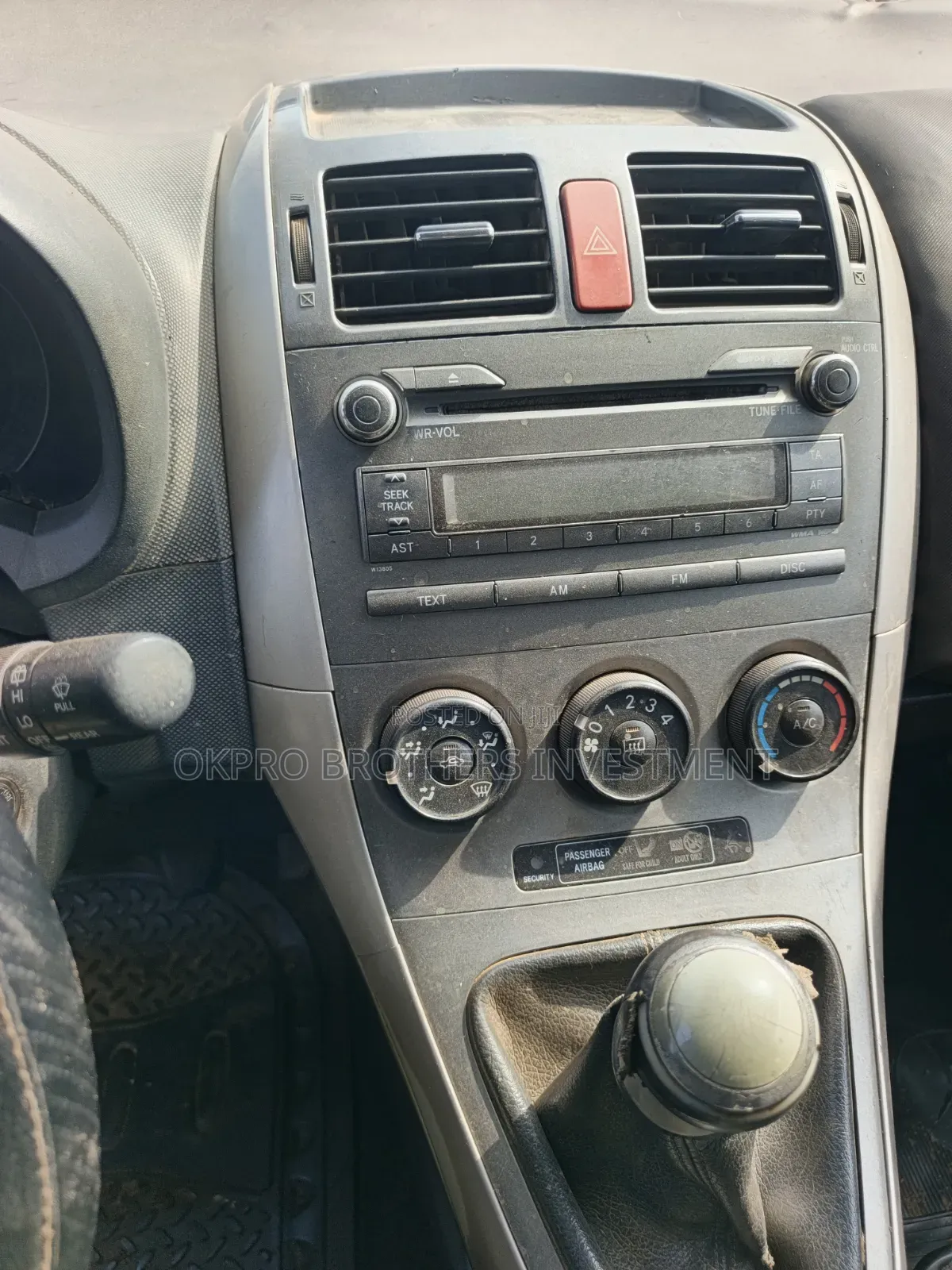 Toyota Auris 2006 Blue