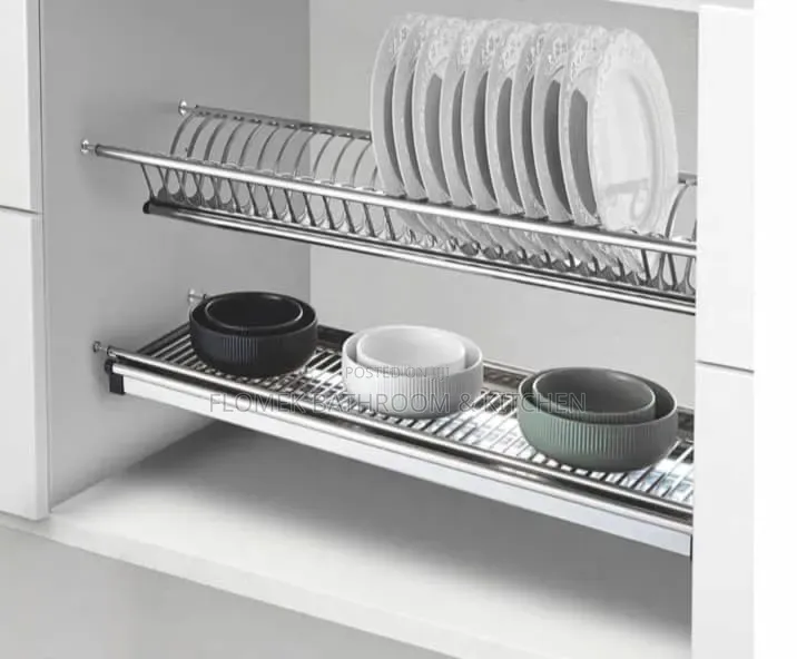 Premium Stainless Steel in-Cabinet Dish Rack