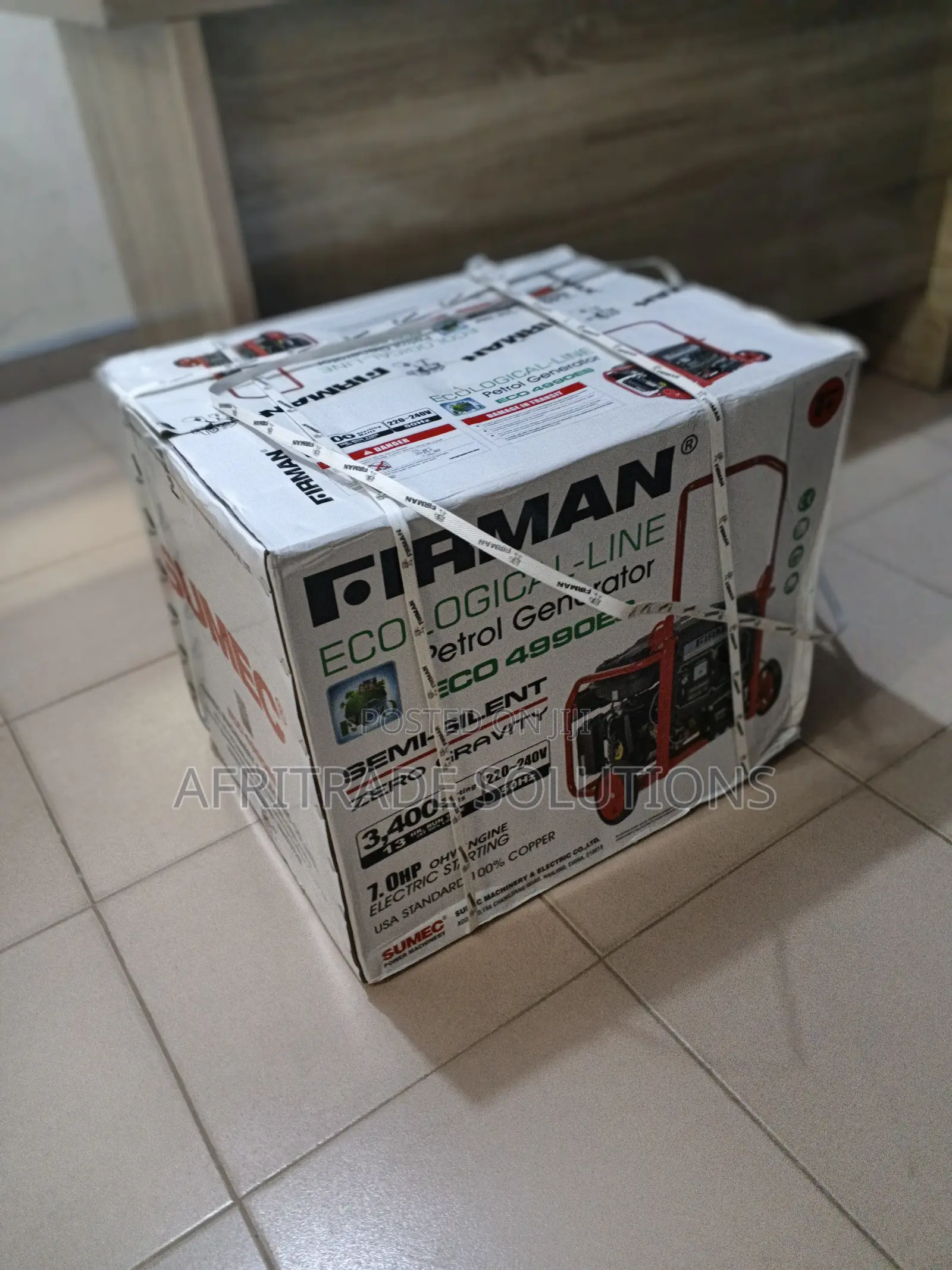 Firman Eco 4900es 3.5kva Generator Powerful Engine