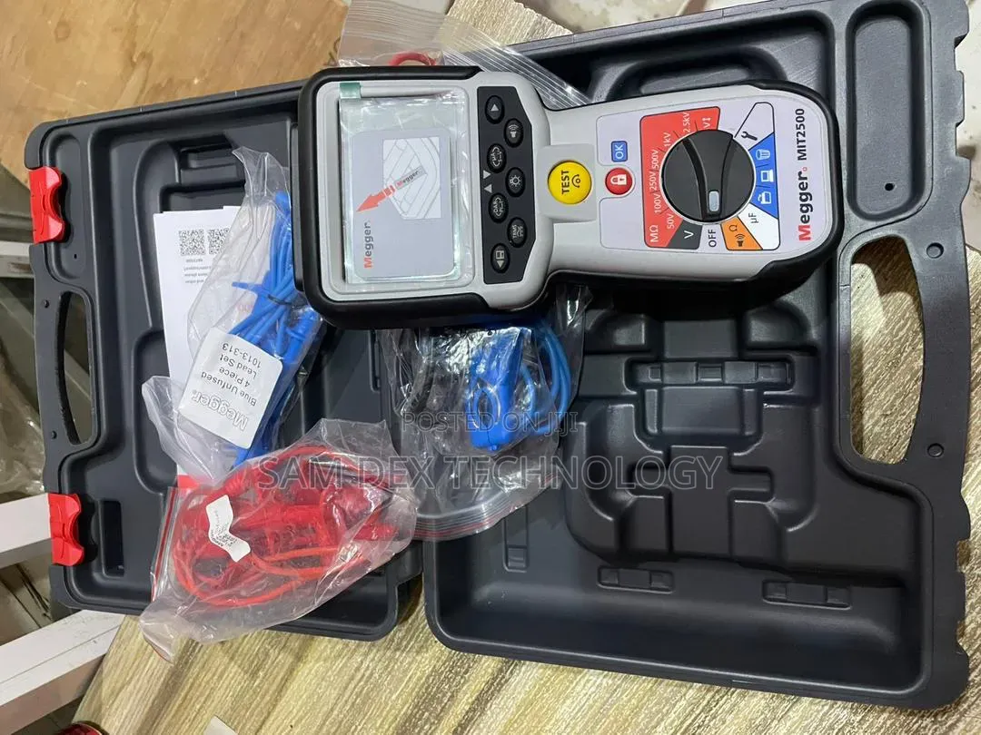 Megger Mit2500 2.5kv Insulation Tester