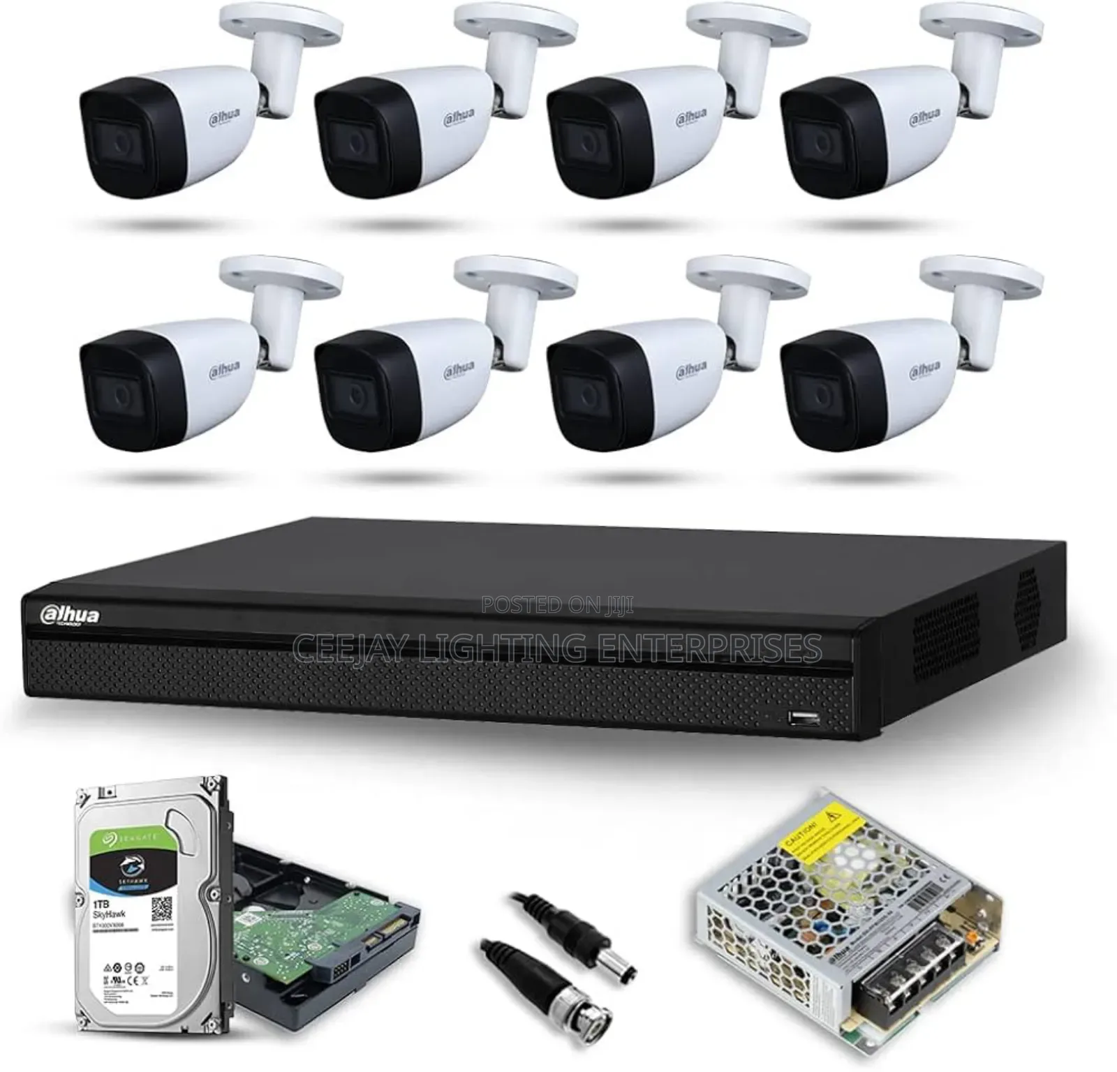 8 Channel CCTV Camera