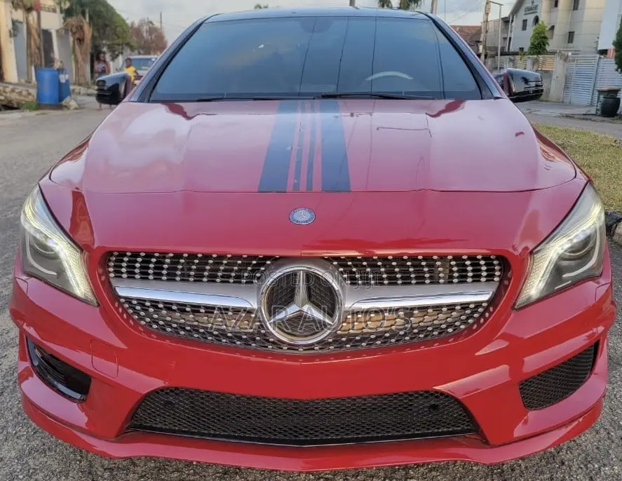 Mercedes-Benz CL 2014 Red