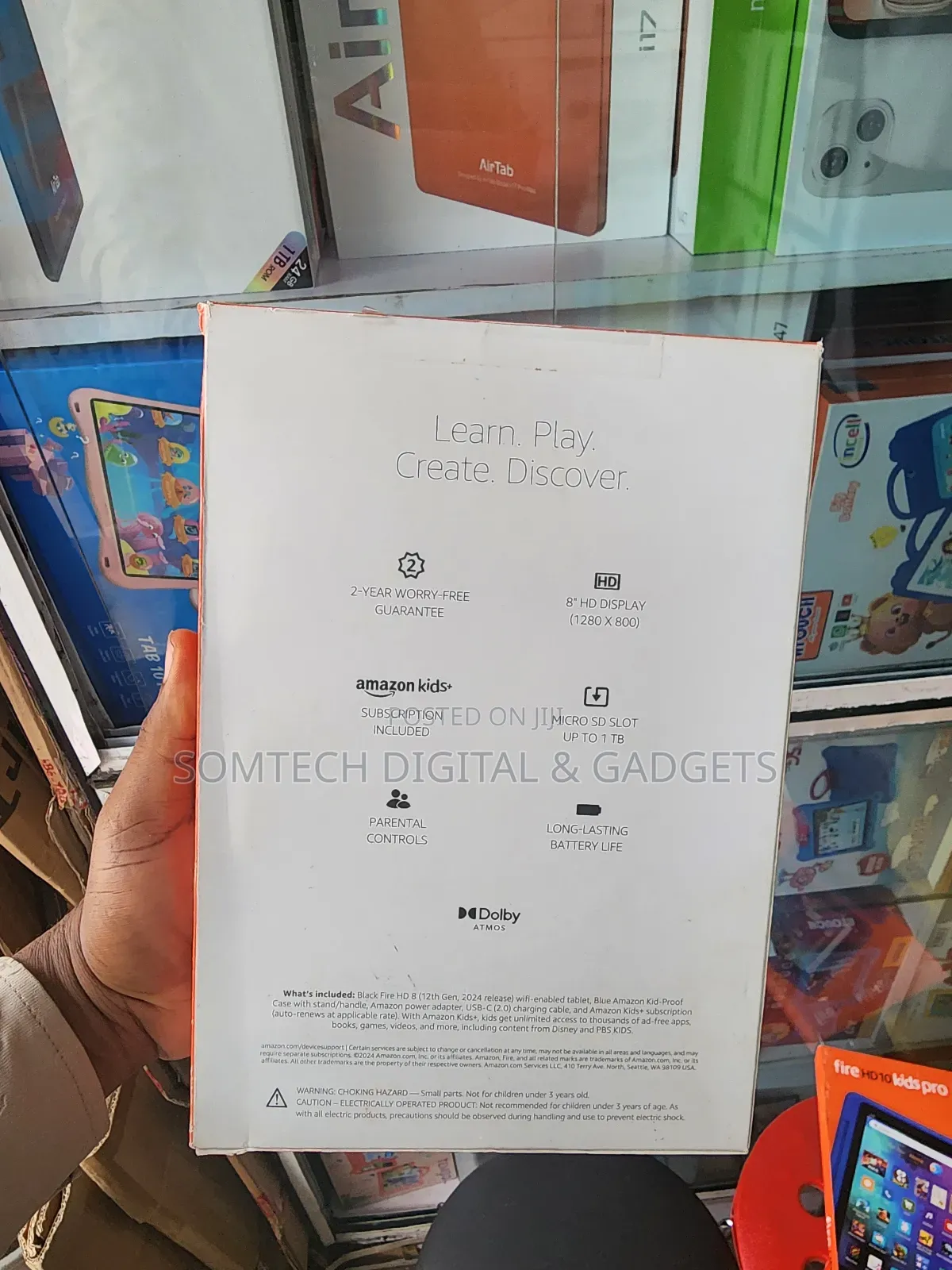 New Amazon Fire HD 8 Kids Edition 2018 32 GB
