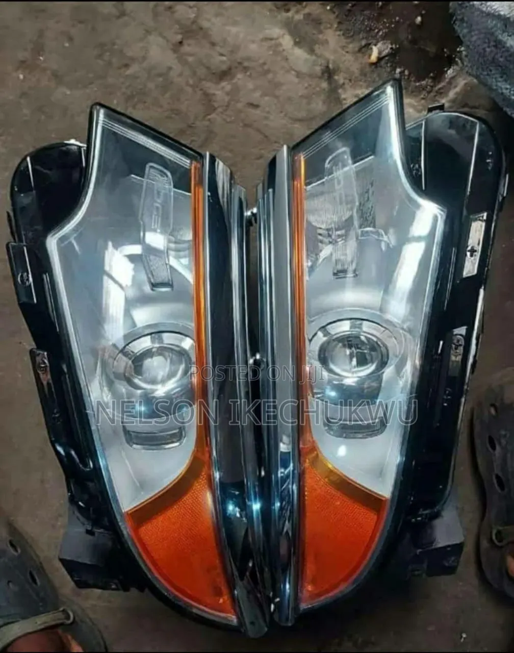 Head Light Ford Edge 2013 Set