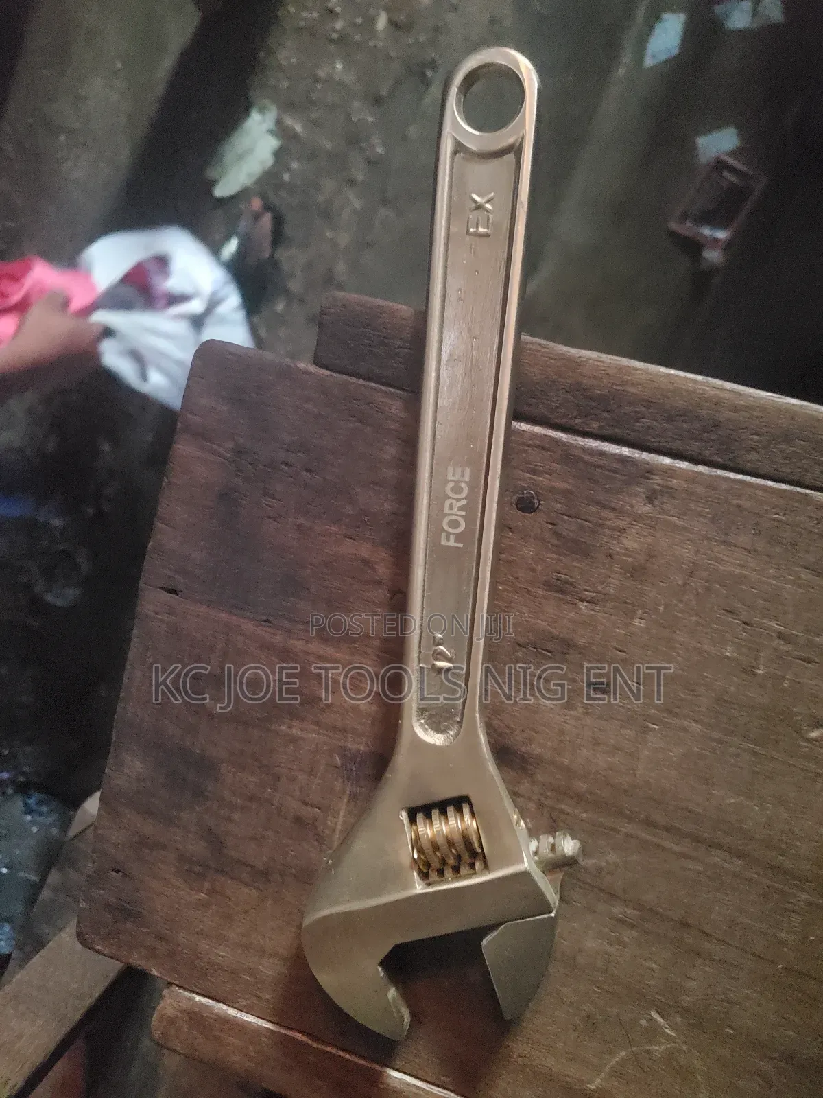 Non Spark Tools Brass Adjustable Wrench