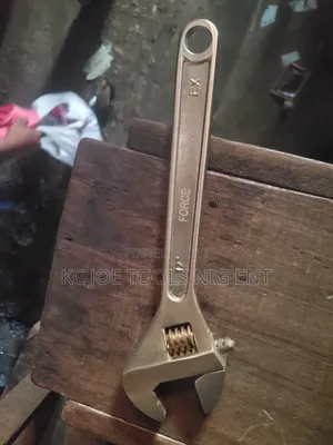 Non Spark Tools Brass Adjustable Wrench