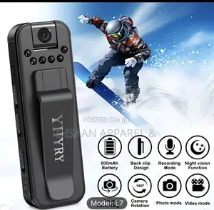 Smart Video Recorder: 1080p Mini Camera, 180° Rotating Lens