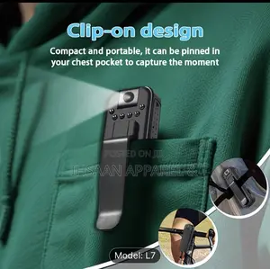 Smart Video Recorder: 1080p Mini Camera, 180° Rotating Lens
