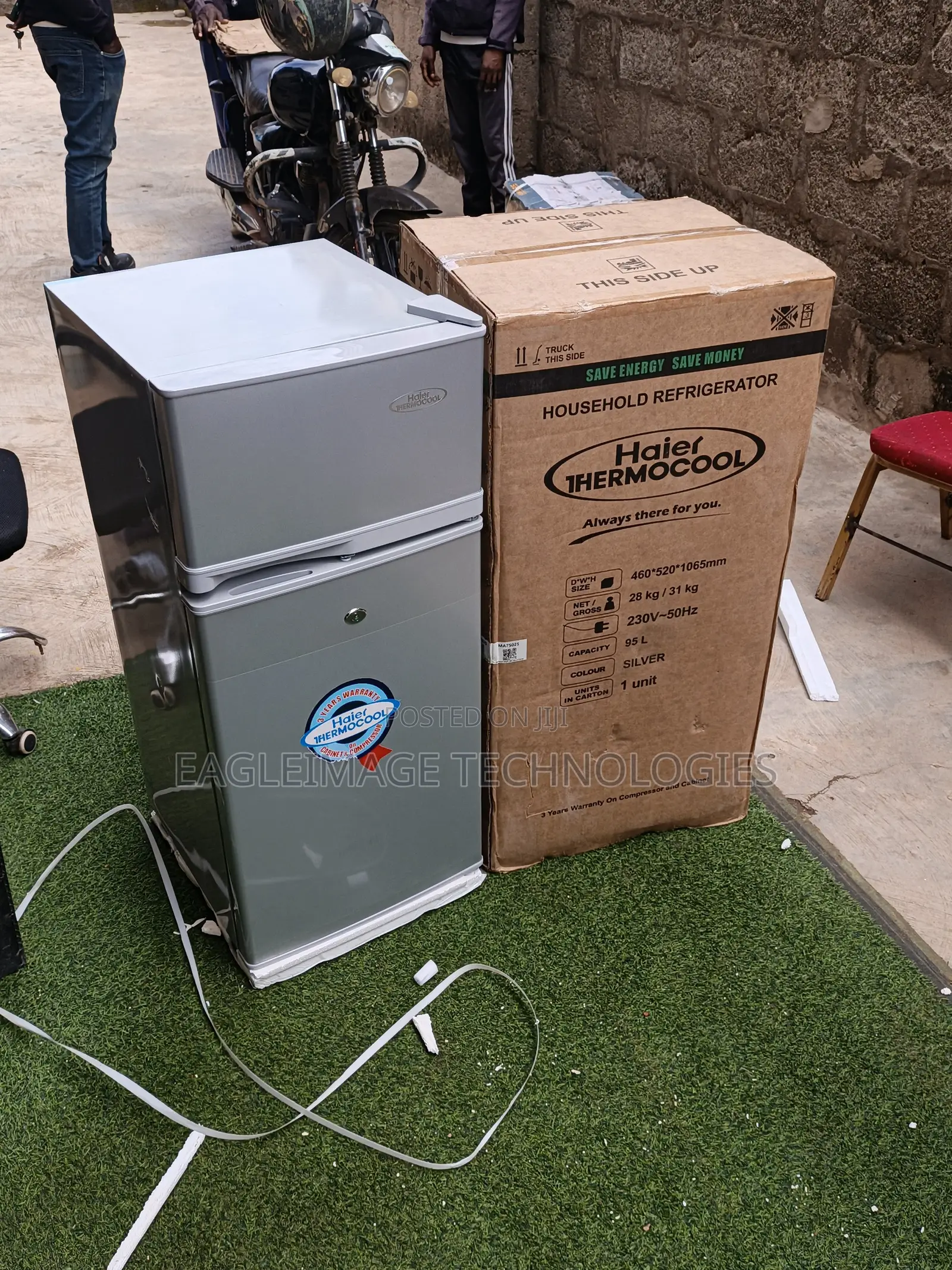 Sleek Efficient: Haier Thermocool 95l Fridge