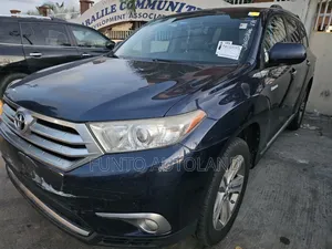 Toyota Highlander Limited 2012 Blue