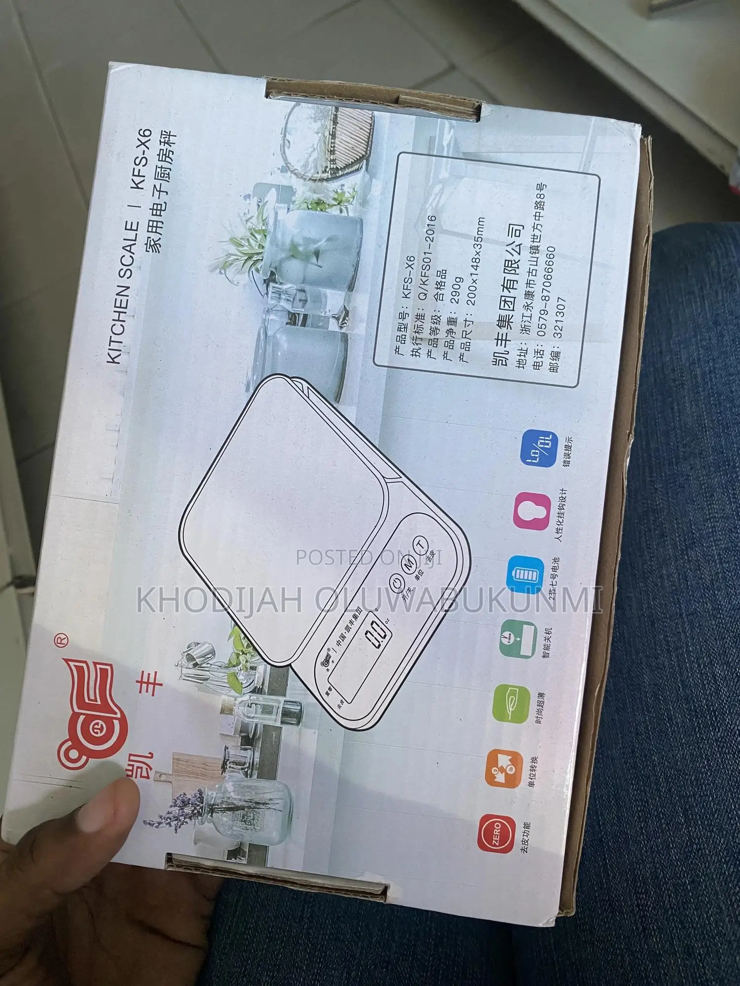 Kitchen Scale