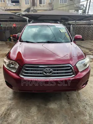 Toyota Highlander Limited 2008 Red