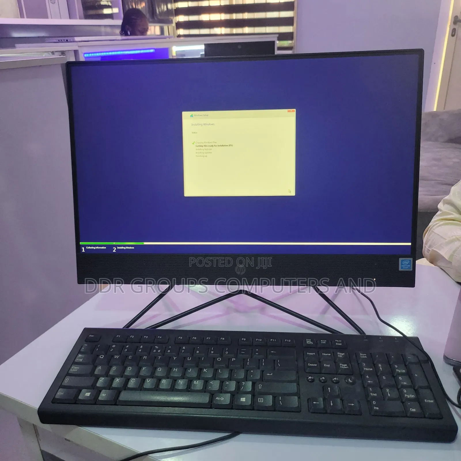 Desktop Computer HP 200 G4 22 All-in-One 8GB Intel Pentium HDD+SSD 1T