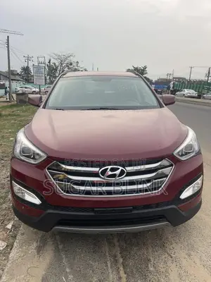 Hyundai Santa Fe 2015 Red
