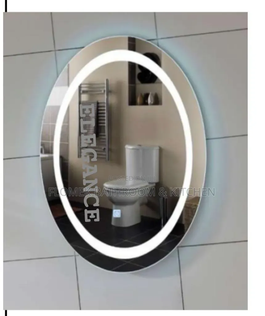 Luxury Oval Smart Led Mirror – The Ultimate Bathroom Upgrade.