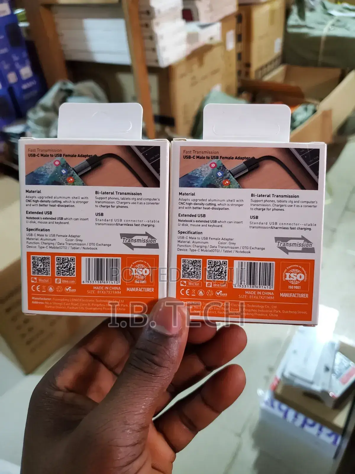 Ldnio Usb-C Male to Usb Male Adapter Lc140
