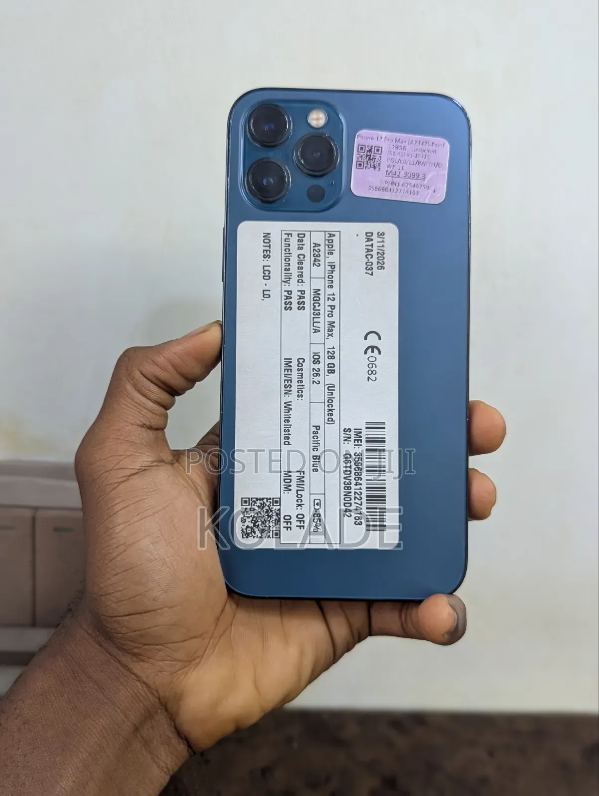 Apple iPhone 12 Pro Max 128 GB Blue