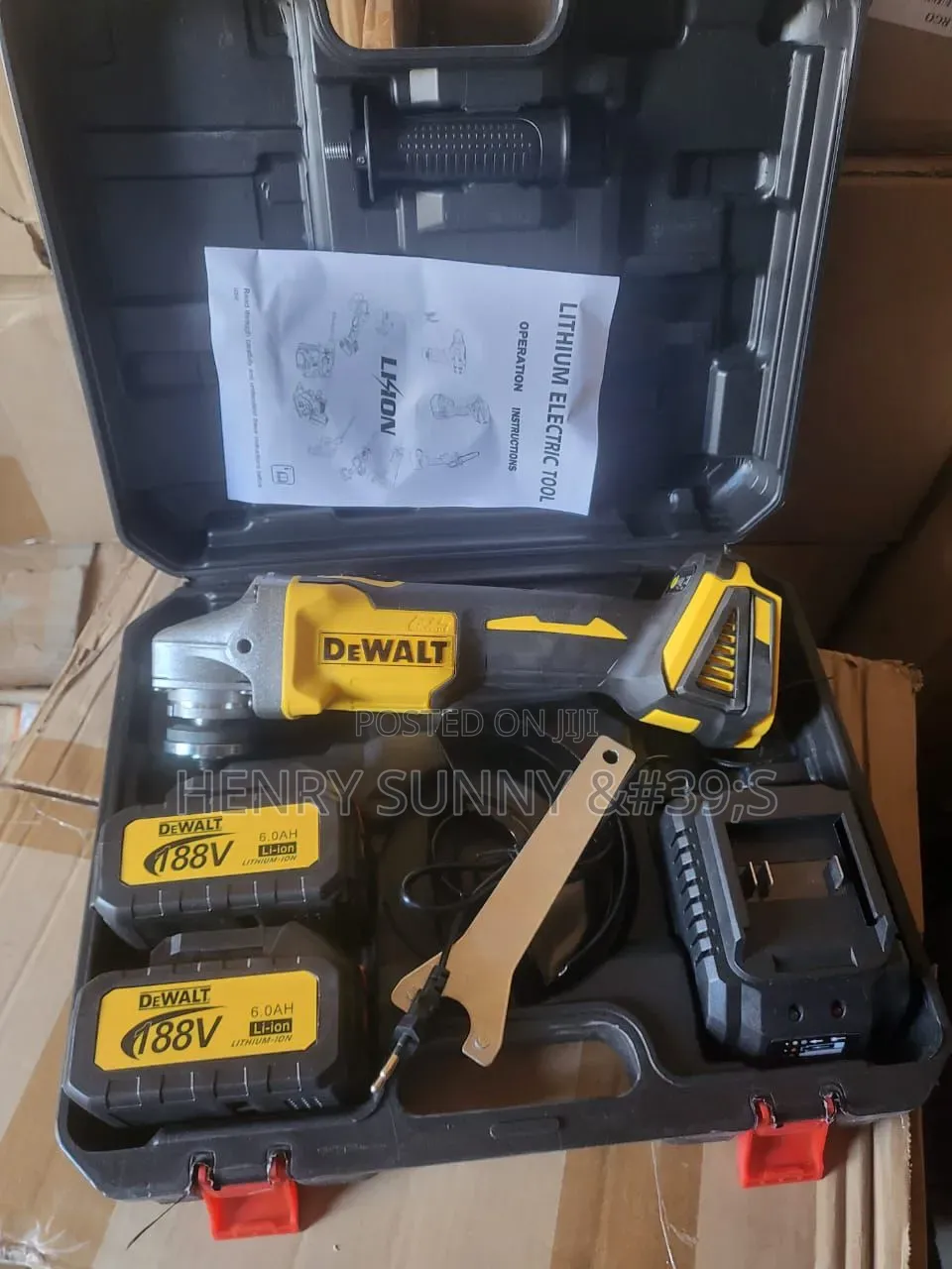 Cordless Angle Grinder Machine