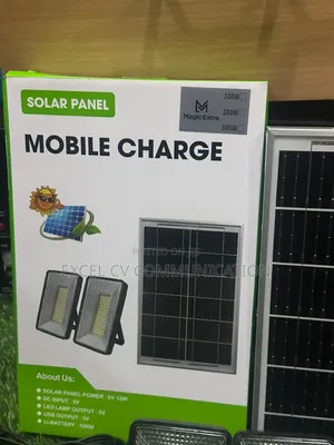 Solar Power Bank With Panel