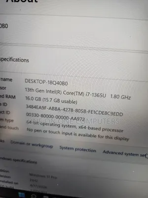 Laptop Dell Latitude 5440 16GB Intel Core i7 SSD 512GB