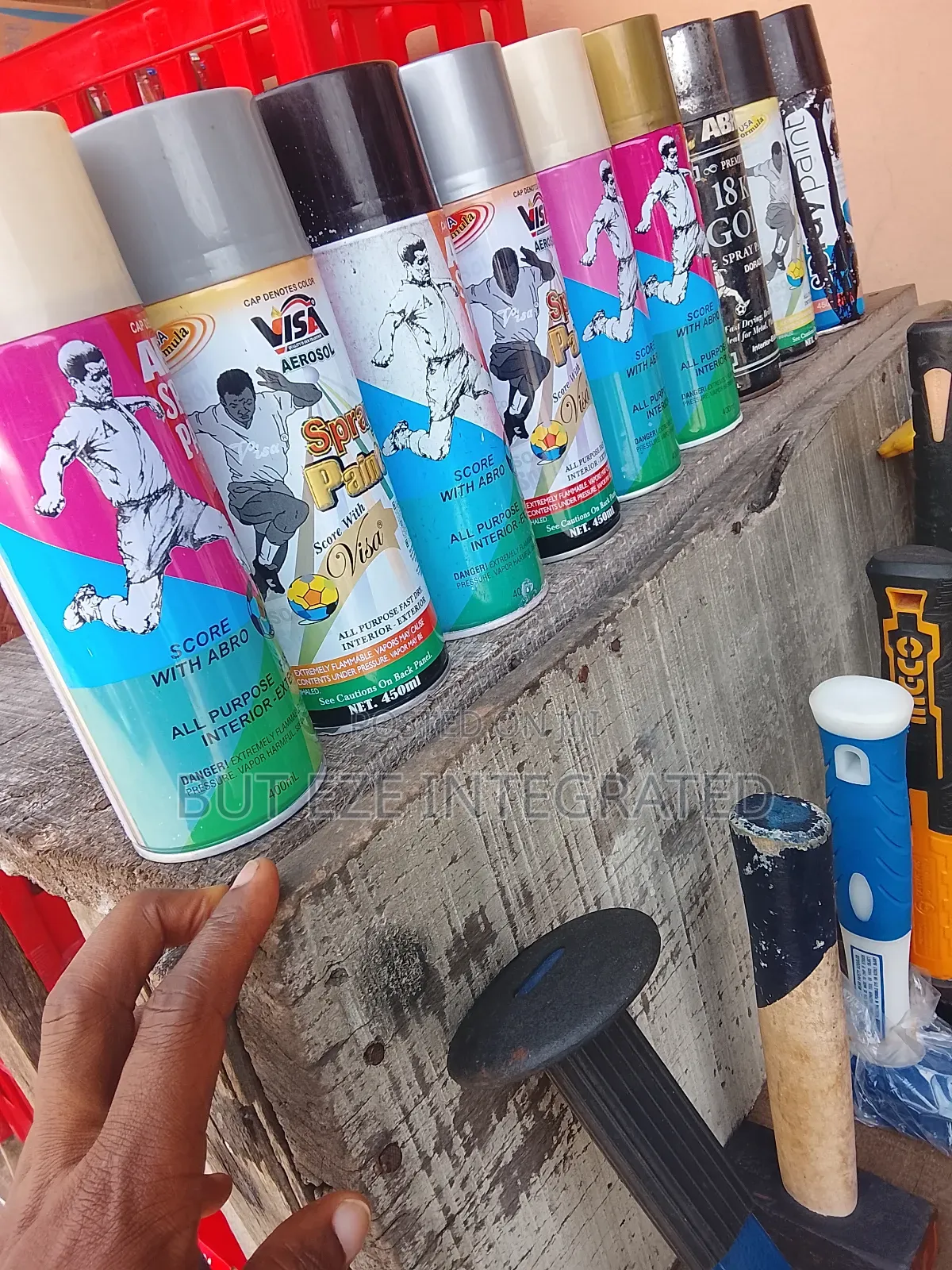 Spray Paint For Hand Use