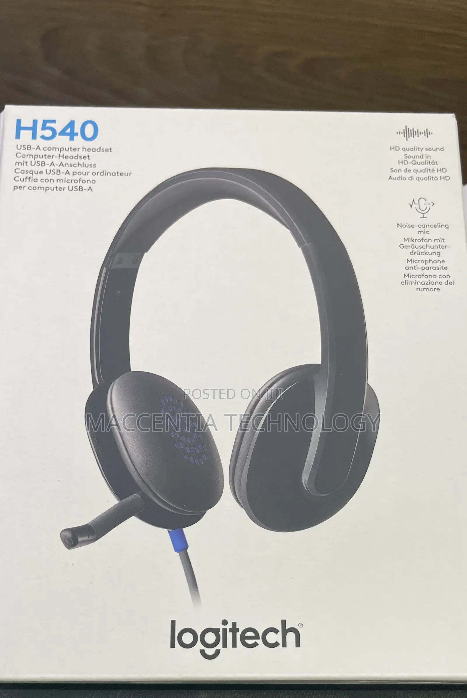 Logitech H540 Usb Computer Headset