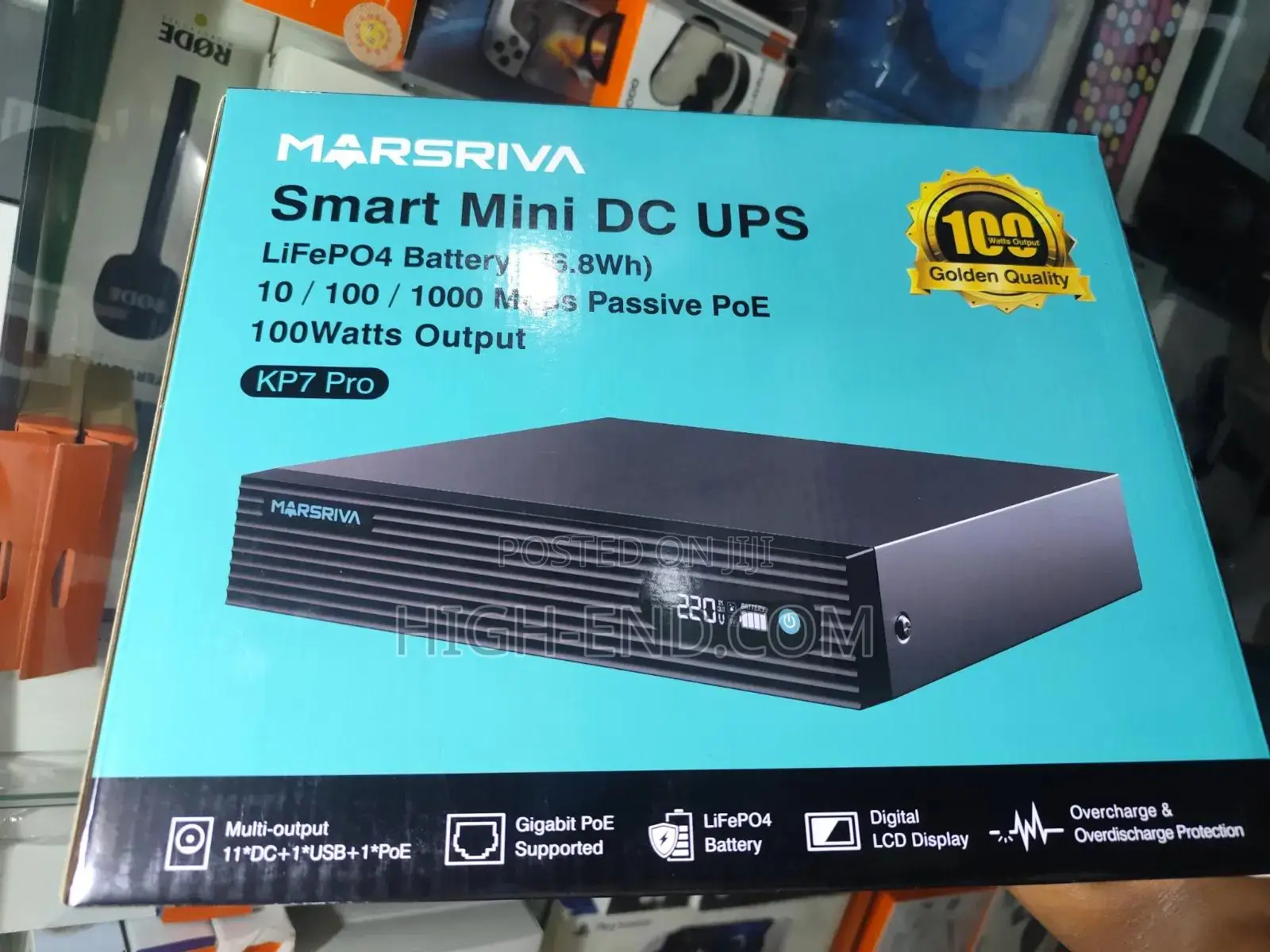 Marsriva Smart Mini Dc Ups Kp7 Pro 24000mah