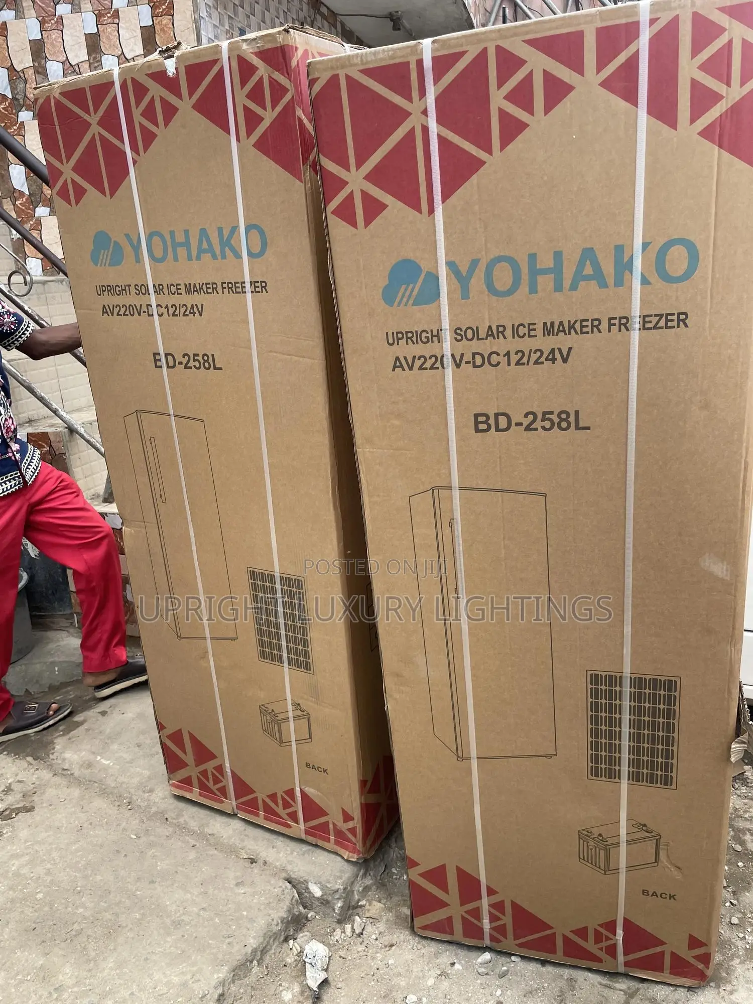 258l Solar Ice Maker Machine