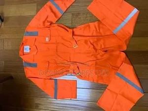Orange Safety Coverall Wears