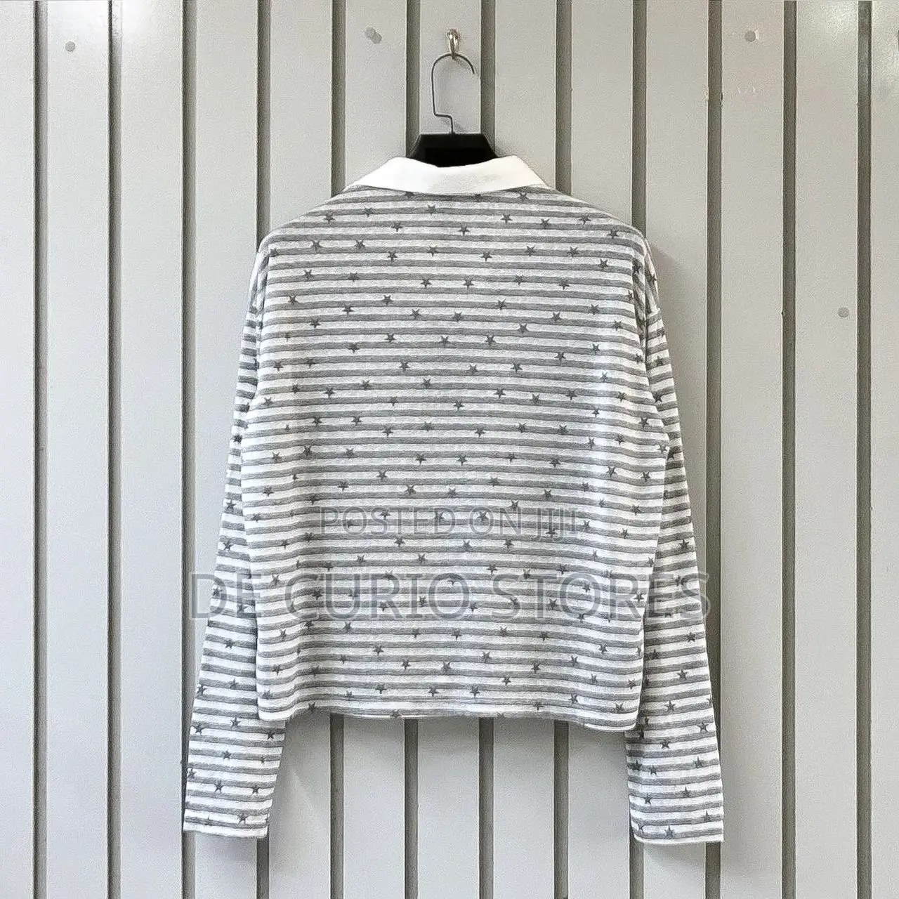 Multi-Star Long-Sleeve Polo