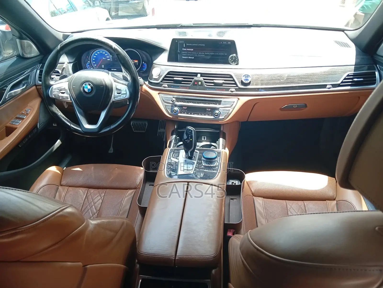 BMW 7 Series 2016 Gray