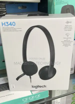 Logitech H340 Usb Pc Headset With Noise-cancelling Mic