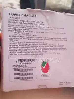Samsung Adapter Charger