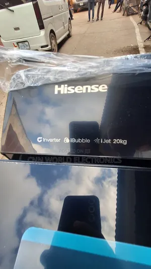New Hisense 20kg Automatic Top Load Washing Machine (Wt512023db) 1year