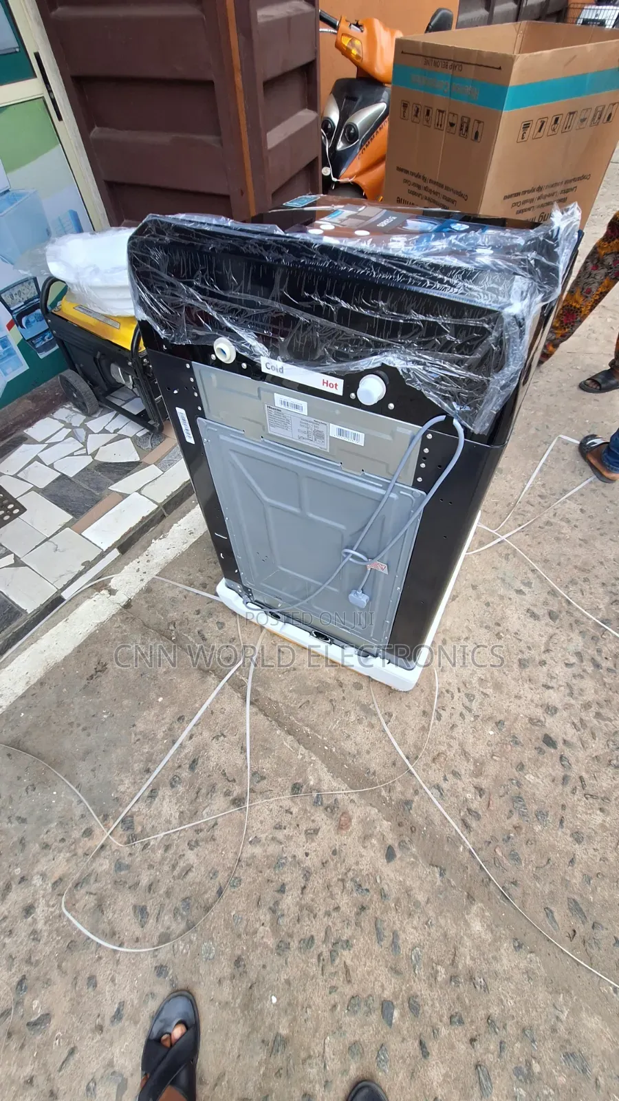 New Hisense 20kg Automatic Top Load Washing Machine (Wt512023db) 1year