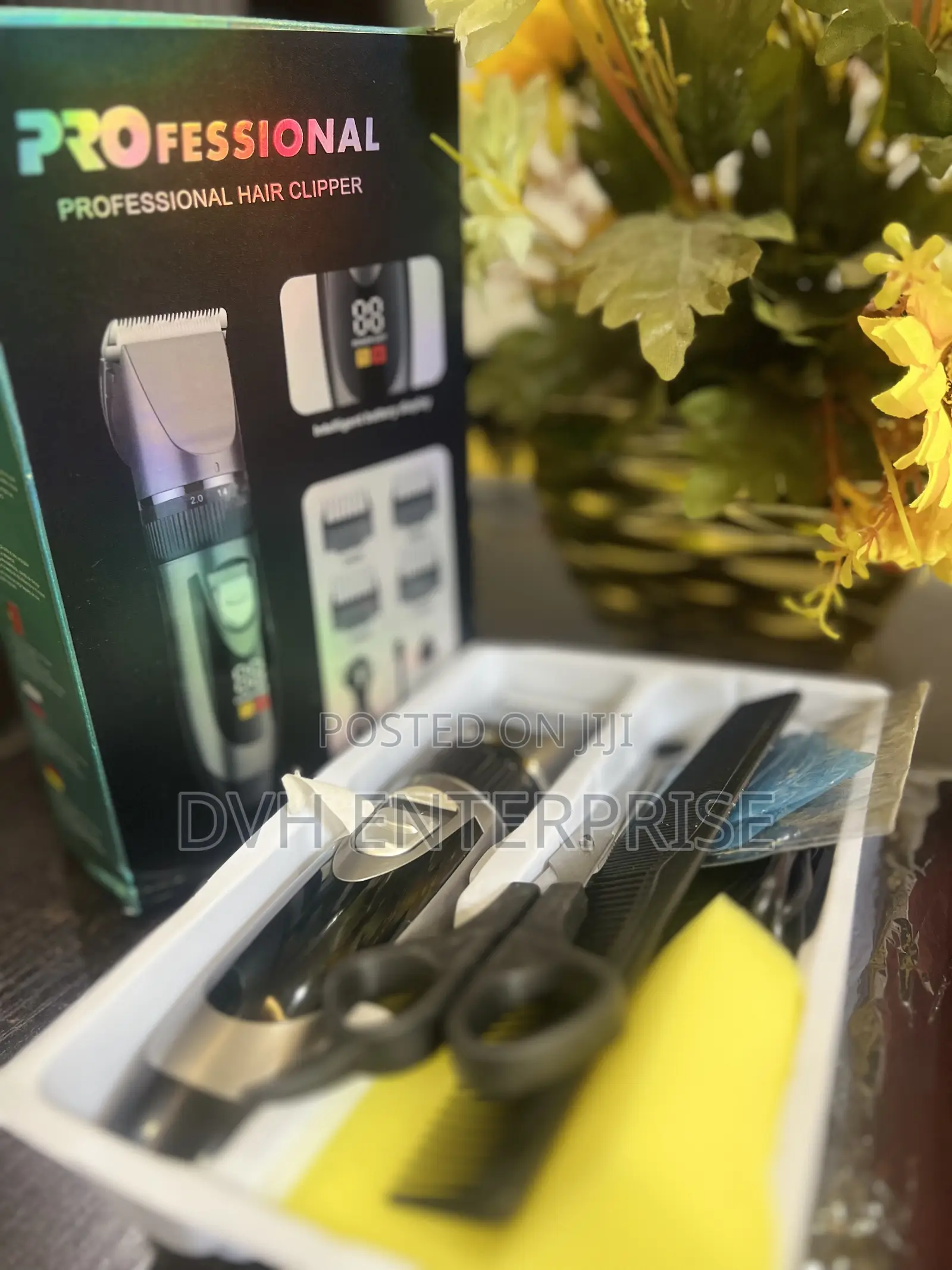 Professional Hair Clipper With Digital Display