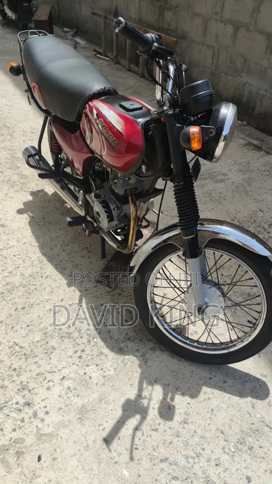 Bajaj Boxer 2024 Red