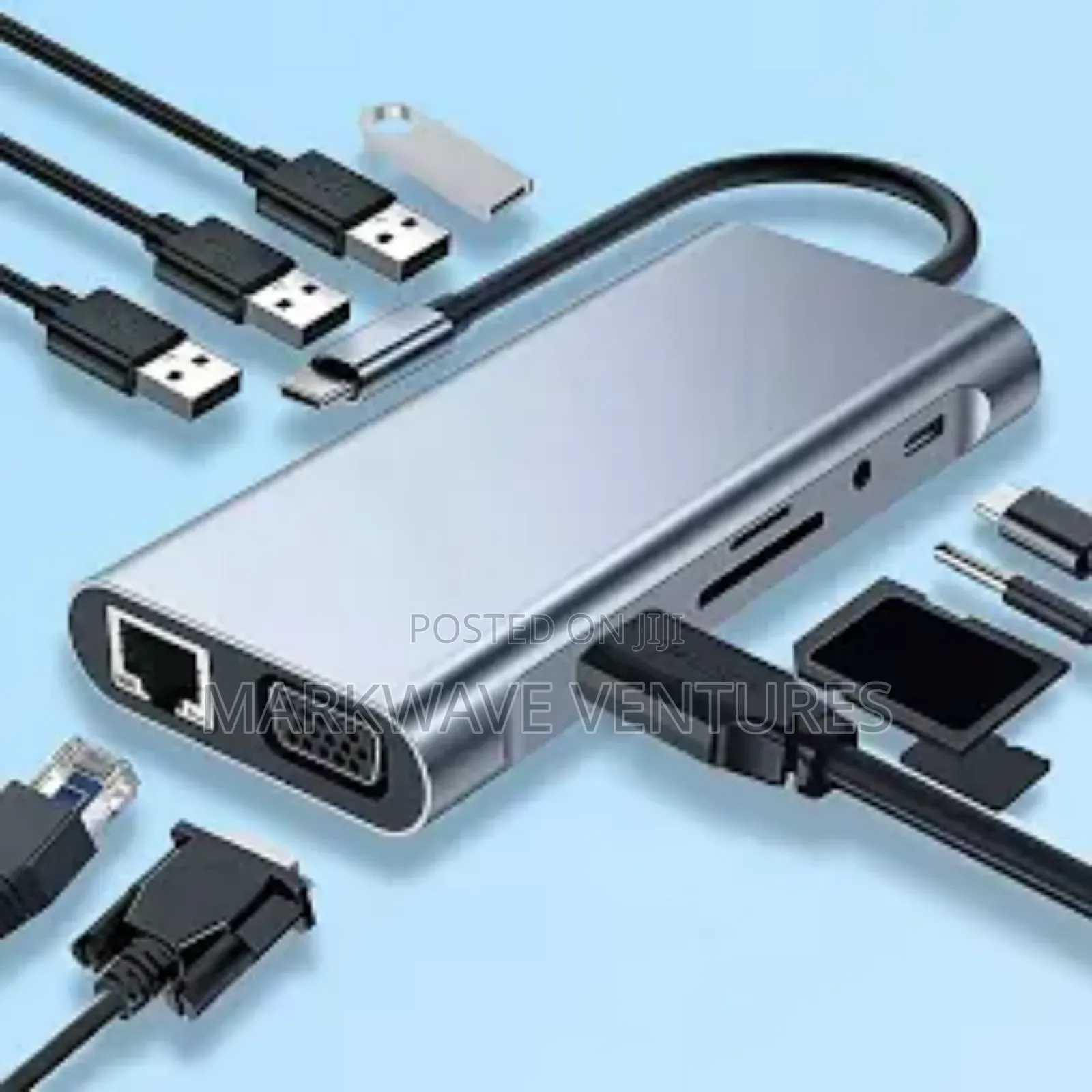 11 in 1 Type C Docking Station/ Hub/ Adapter