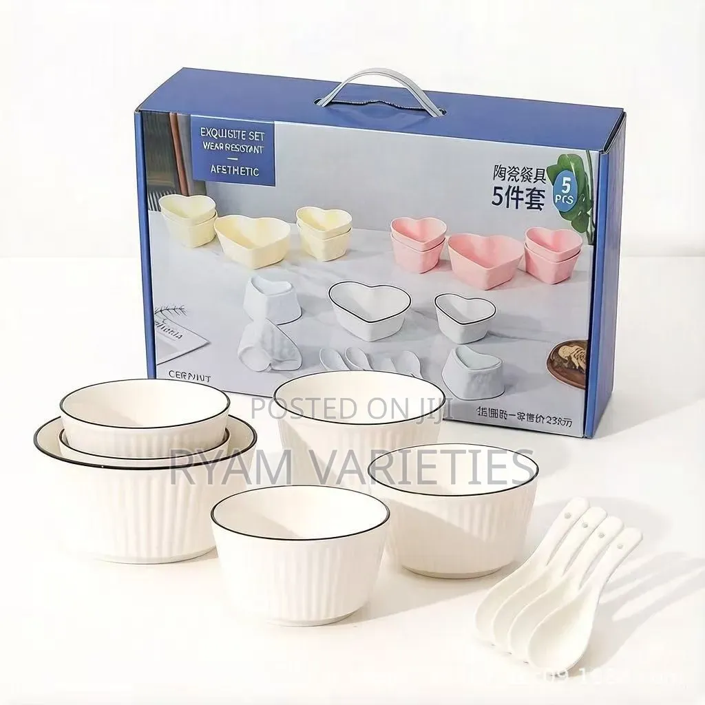 Glass Bowls Dish Set