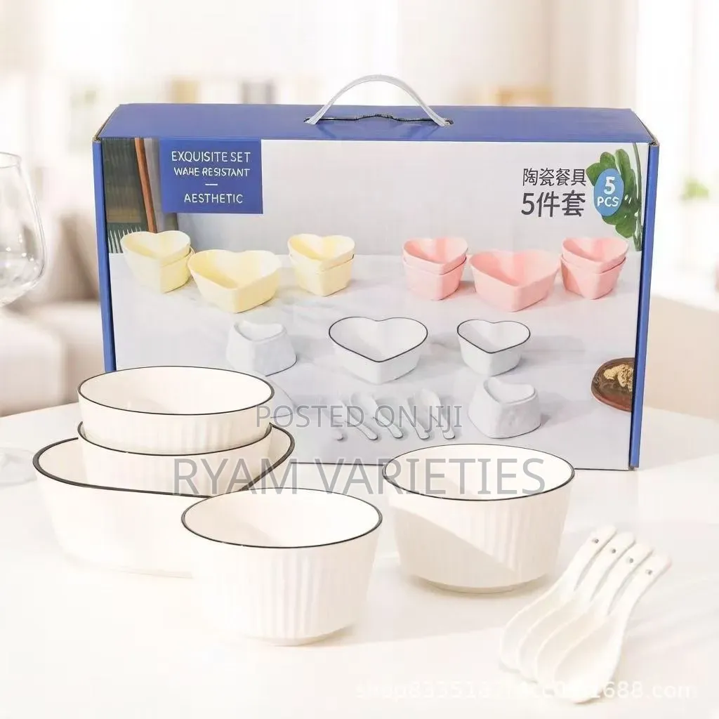 Glass Bowls Dish Set