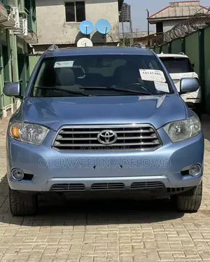 Toyota Highlander Limited 2010 Blue